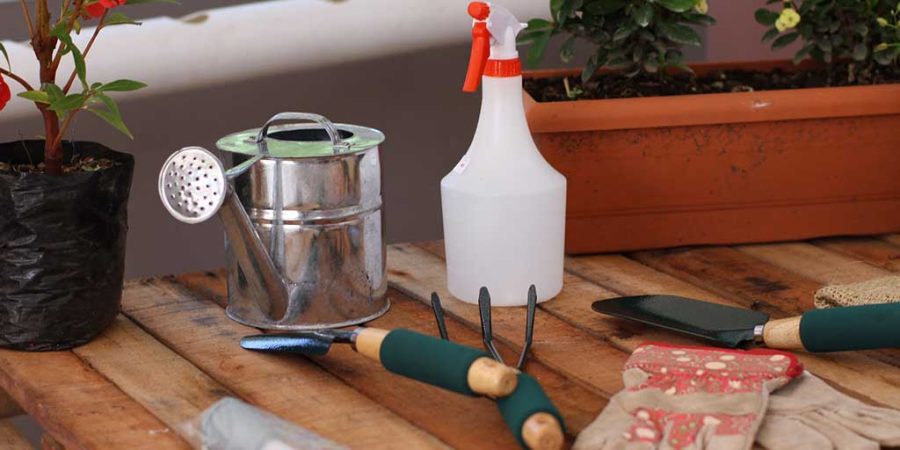 Herramientas para trabajar en la jardinería