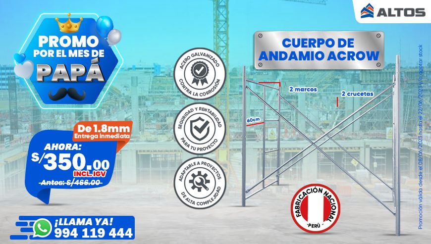 Cuerpos de Andamio Acrow