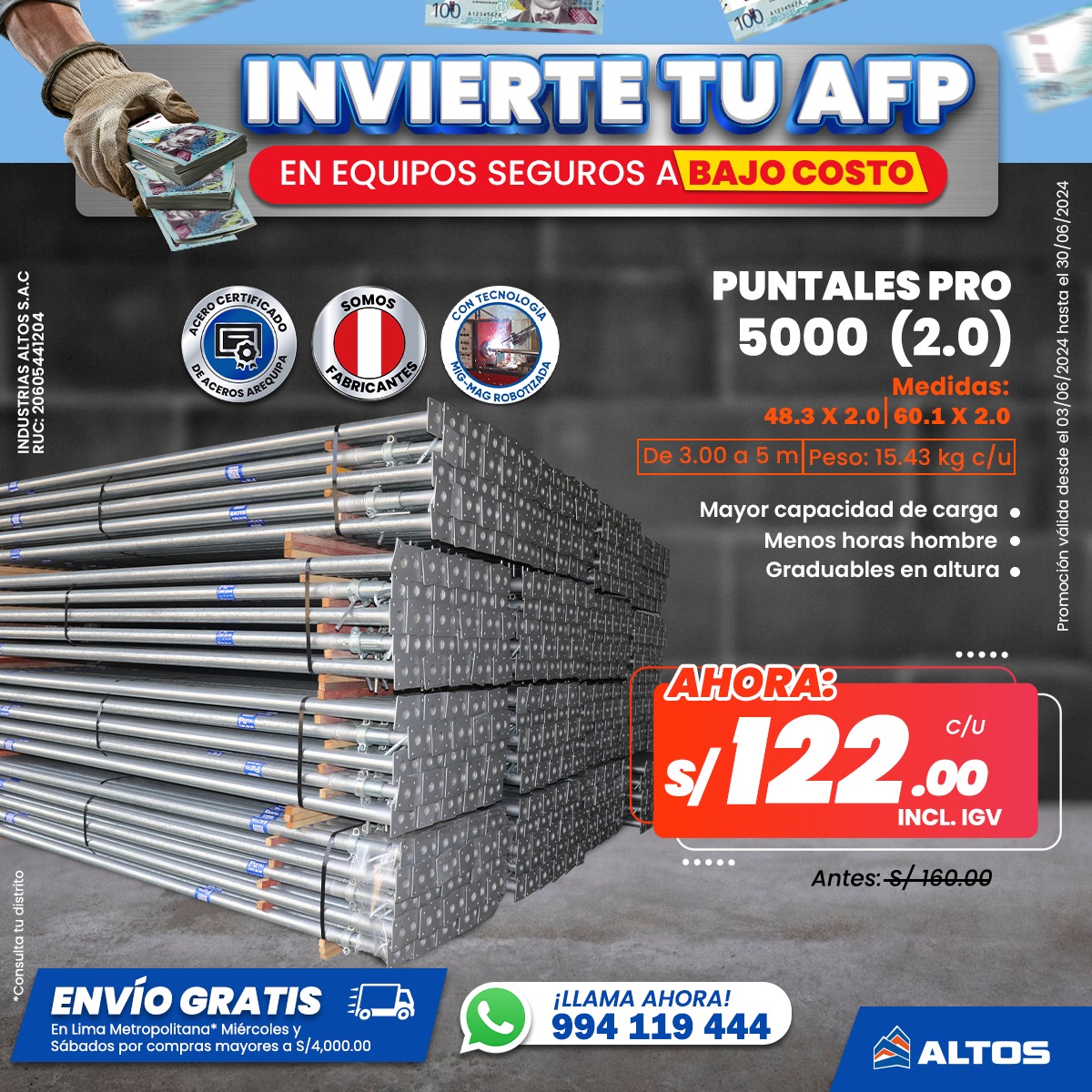PUNTALES PRO 5000 (2.0)